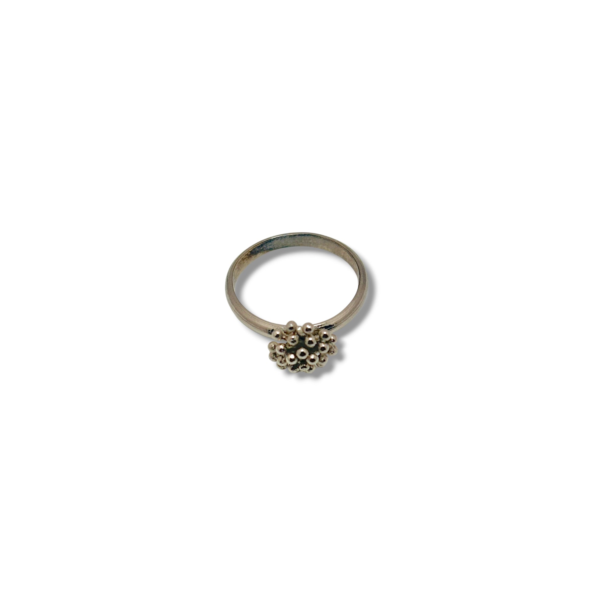 "Stella Ring – Sterling Silver Floral Statement Ring by SU Jewelry"

