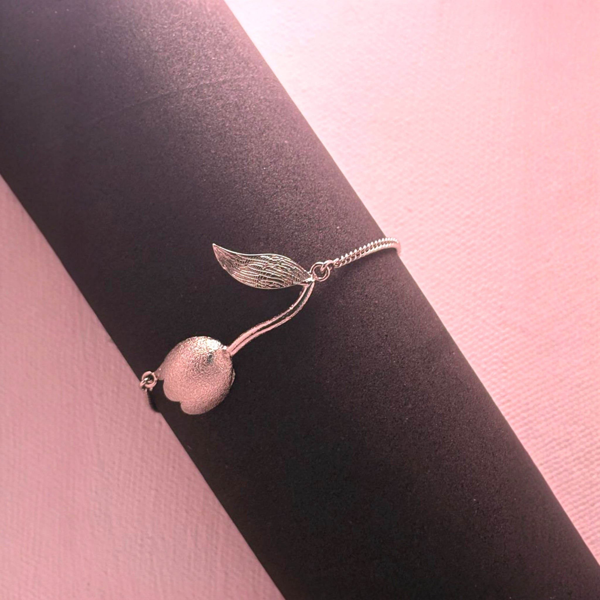 Moonlight Bloom Bracelet – Sterling Silver Floral Bracelet | Lily of the Valley Collection